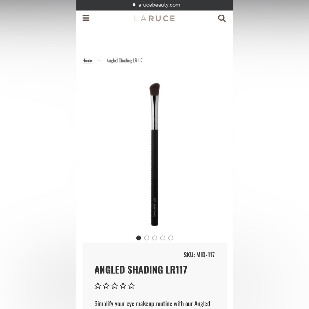Laruce Angled Shading Brush LR117
